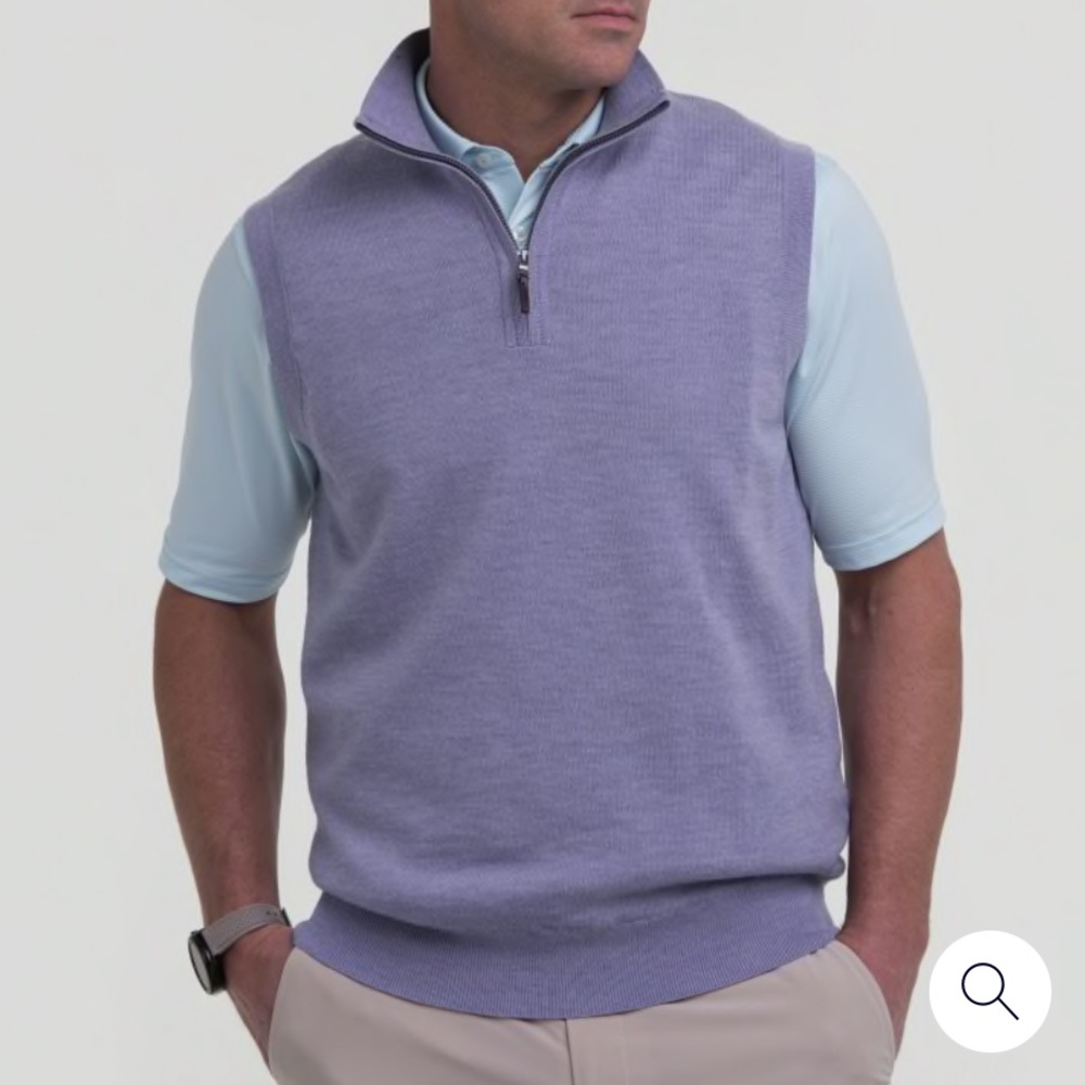 Fairway & Greene Merino Wind Vest NWT